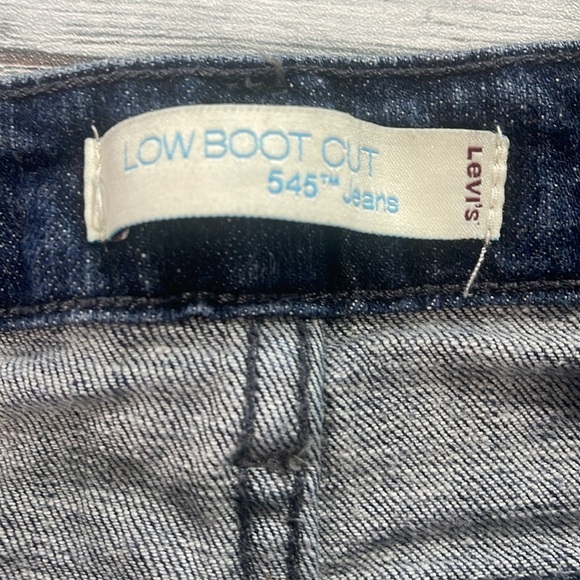 Levi’s 545 Low Bootcut  Button Flap Pockets Jeans 8 - Picture 5 of 8